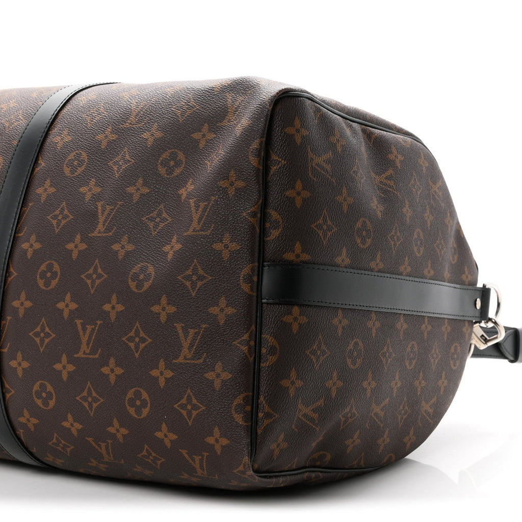 Monogram Macassar Keepall Bandouliere 55