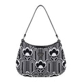 Maglia Jacquard Cleo Shoulder Bag Black White