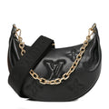 Calfskin Bubblegram Over The Moon Black