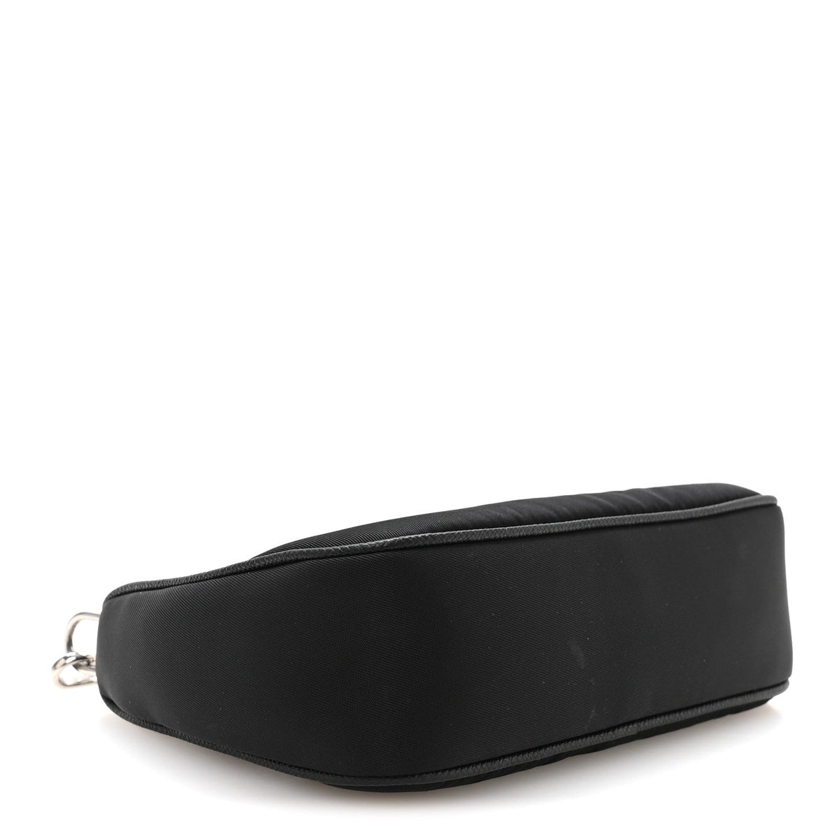 Tessuto Nylon Mini Re-Edition 2000 Shoulder Bag Black