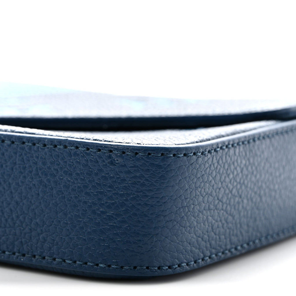Empreinte Monogram Giant Felicie Pochette Chain Wallet Gradient Blue