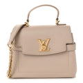 Soft Calfskin Mini Lockme Ever Greige