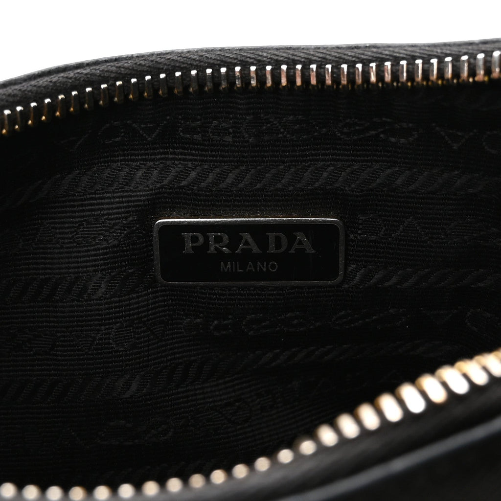 Saffiano Lux Re-Edition 2005 Shoulder Bag Black