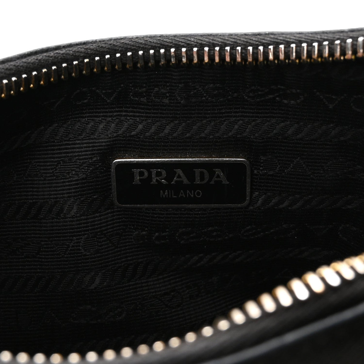 Saffiano Lux Re-Edition 2005 Shoulder Bag Black