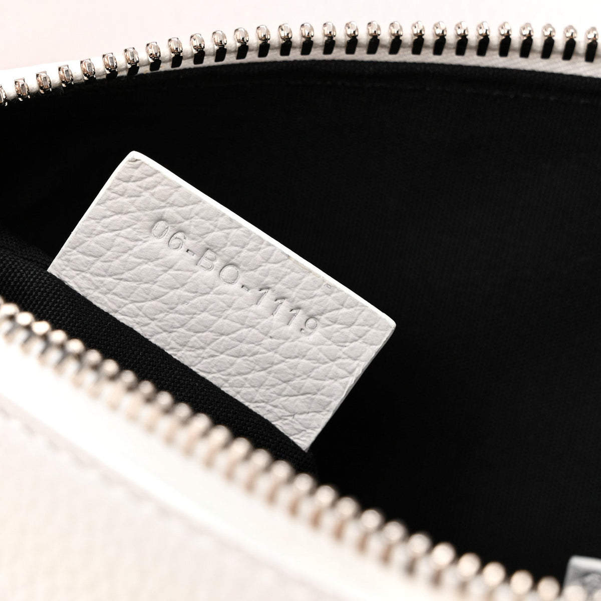 Grained Calfskin Mens Saddle Bag Latte