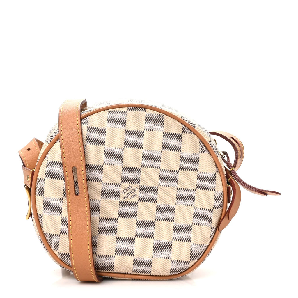 Damier Azur Boite Chapeau Souple PM