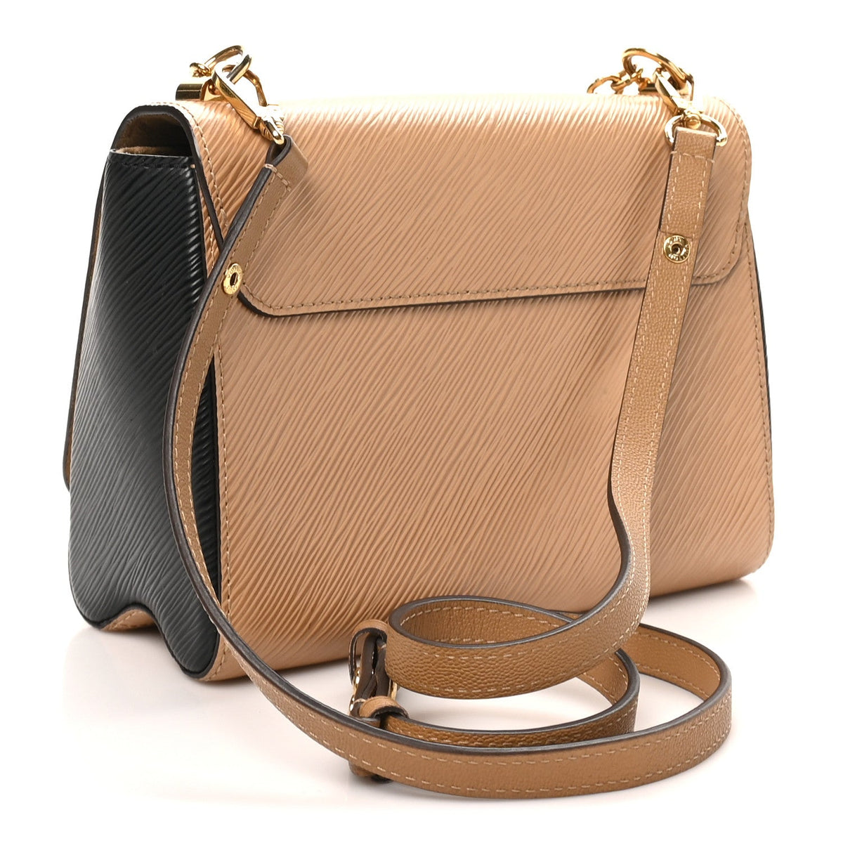 Epi Twist Shoulder Bag MM Camel