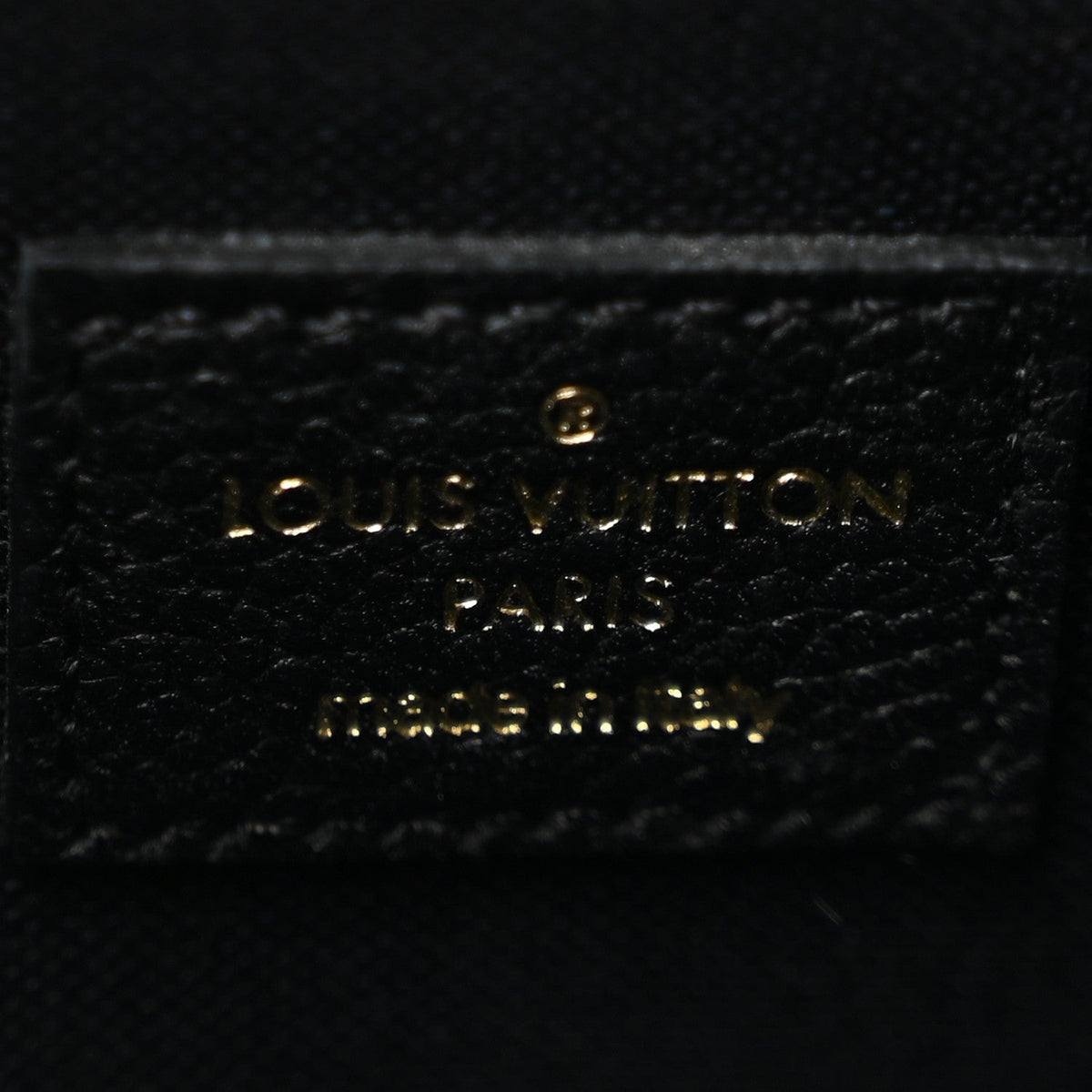 Empreinte Pochette Felicie Chain Wallet Black