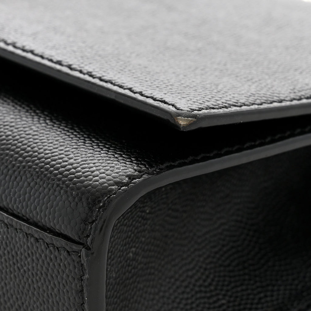 Grain De Poudre Small Monogram Kate Satchel Black