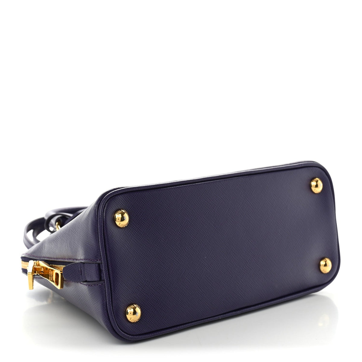 Saffiano Lux Small Promenade Tote Bluette Viola