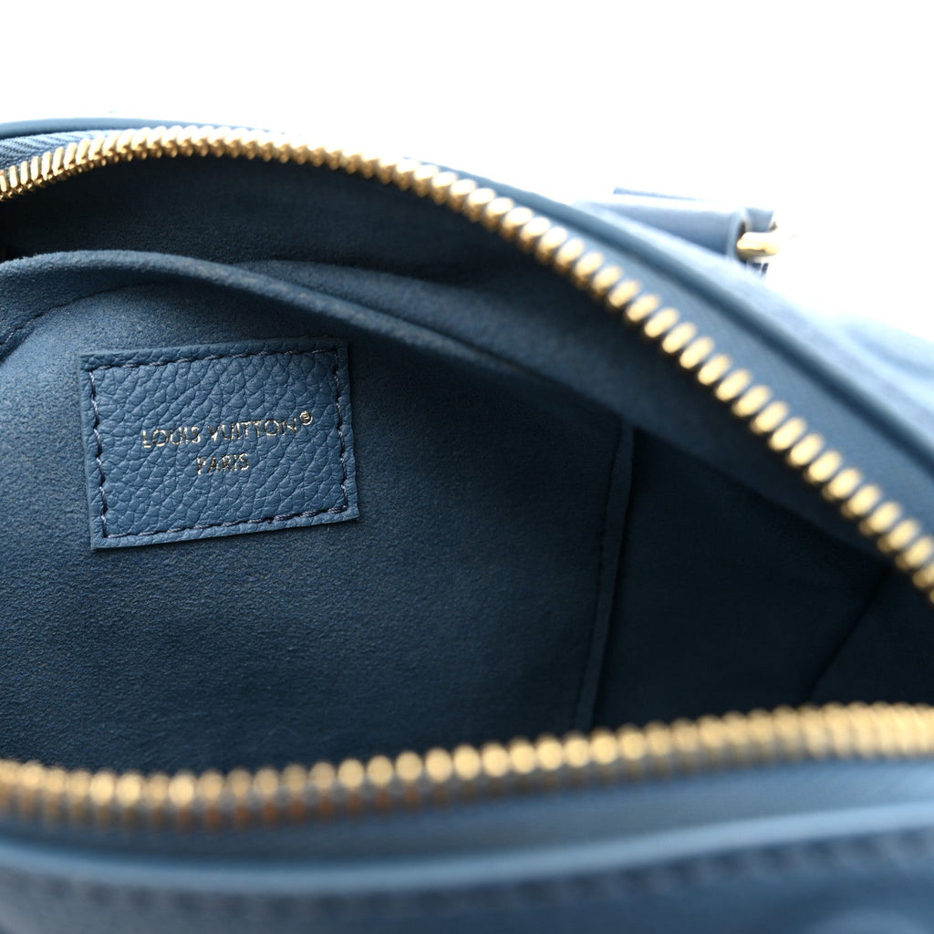 Empreinte Monogram Giant Speedy Bandouliere 20 Blue Jean