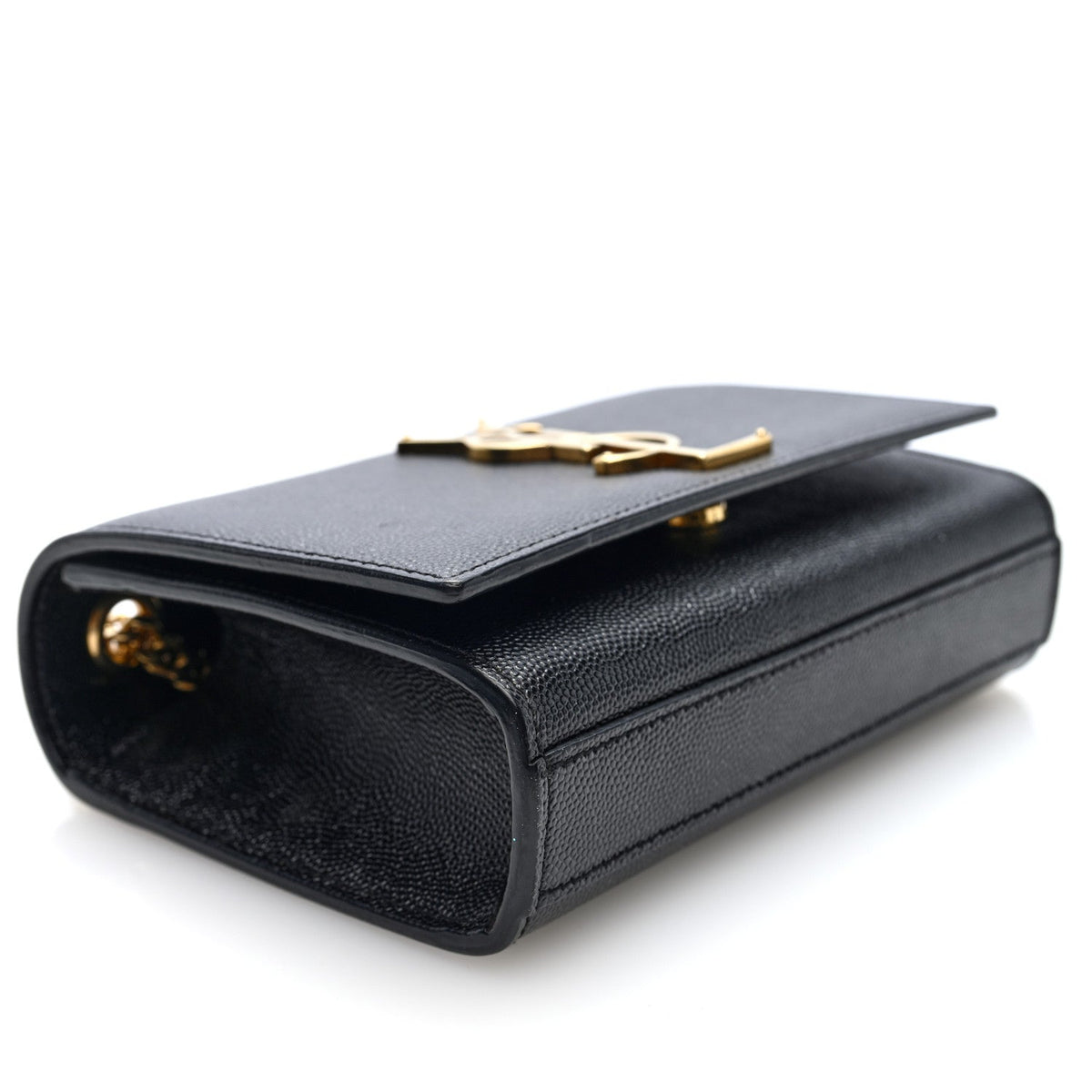 Grain De Poudre Small Monogram Kate Satchel Black