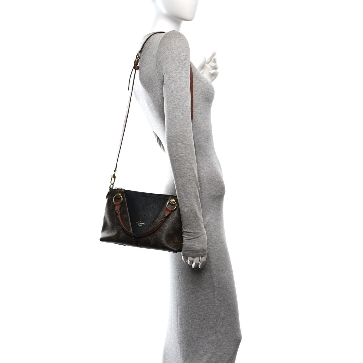 Monogram V Tote BB Black