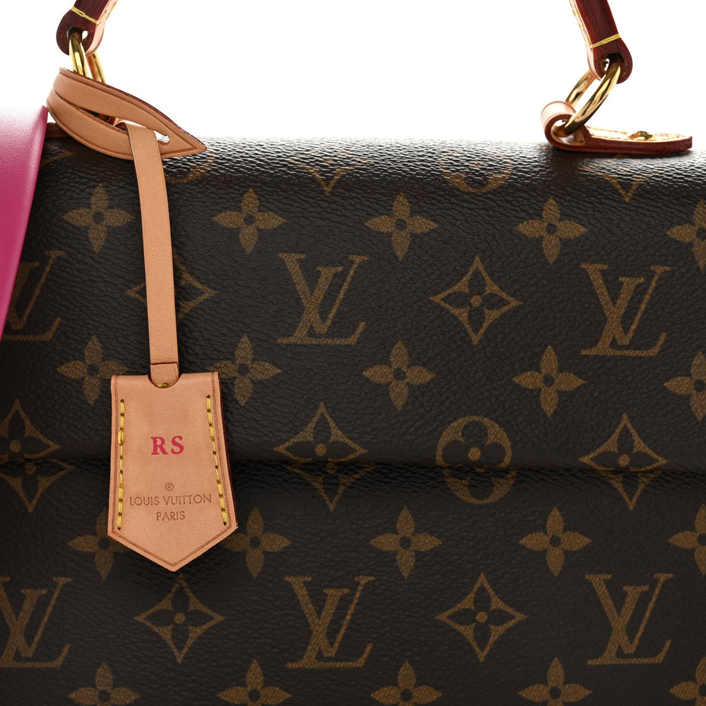 Monogram Cluny BB Bordeaux Fuchsia