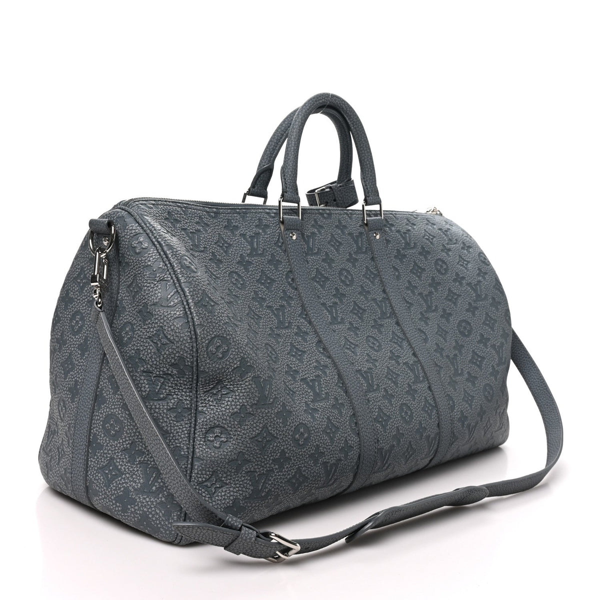 Taurillon Monogram Climbing Keepall Bandouliere 50 Granite
