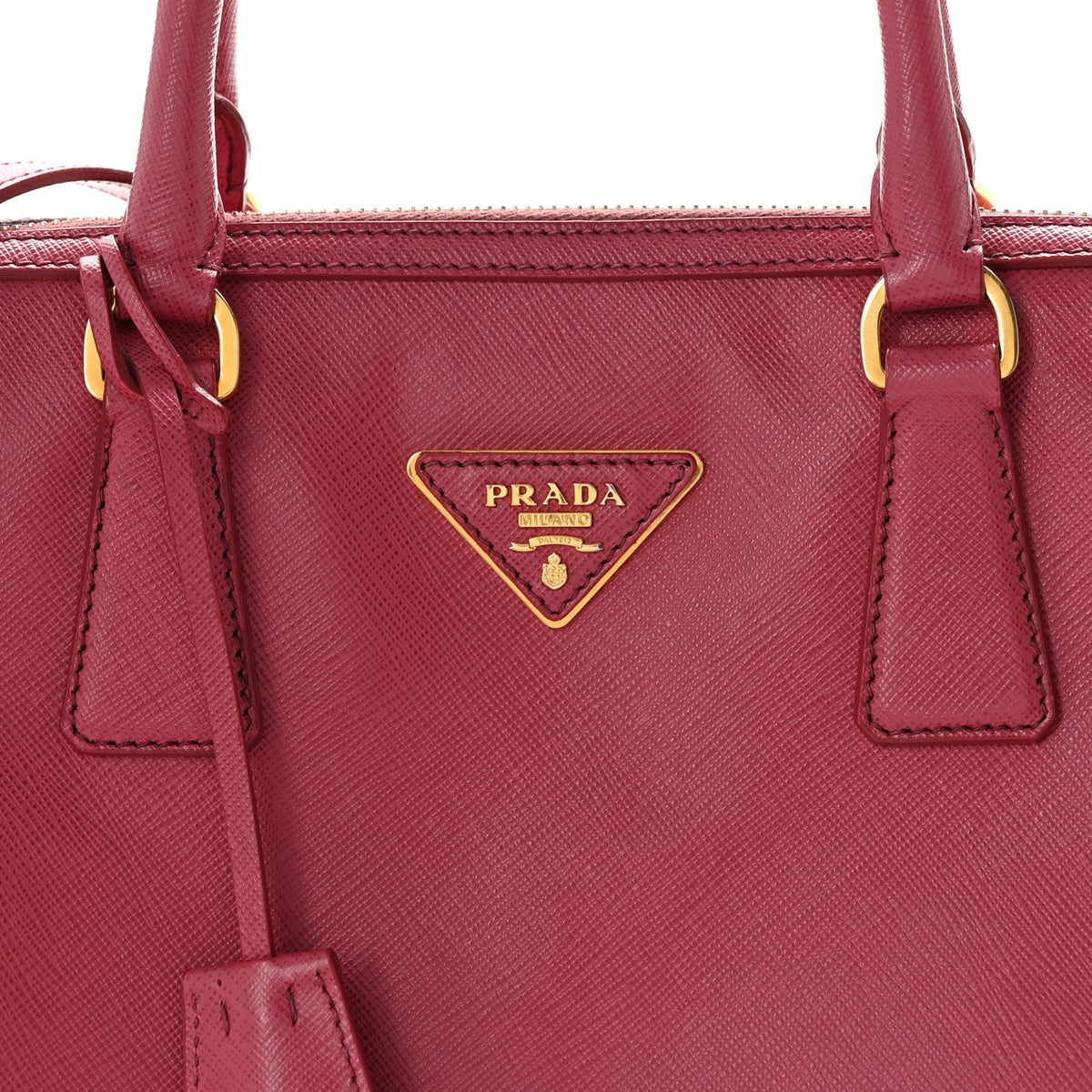 Saffiano Lux Bowler Peonia