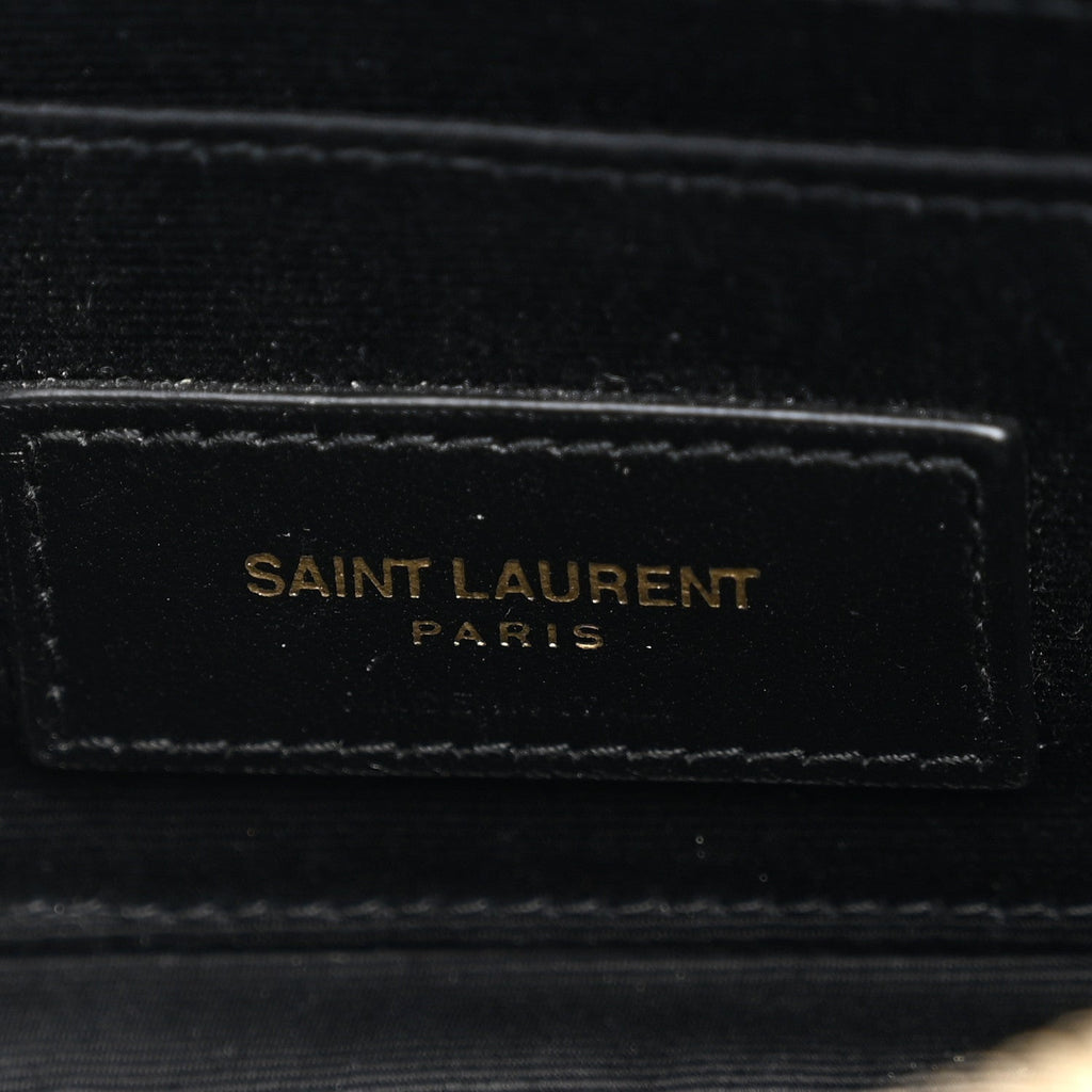 Grained Lambskin Quilted Mini Becky Double Zip Bag Black