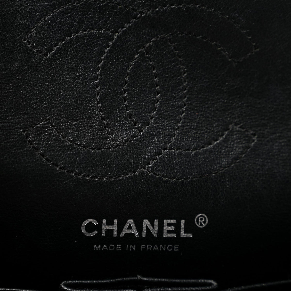 Aged Calfskin Quilted 2.55 Reissue Mini Flap Black