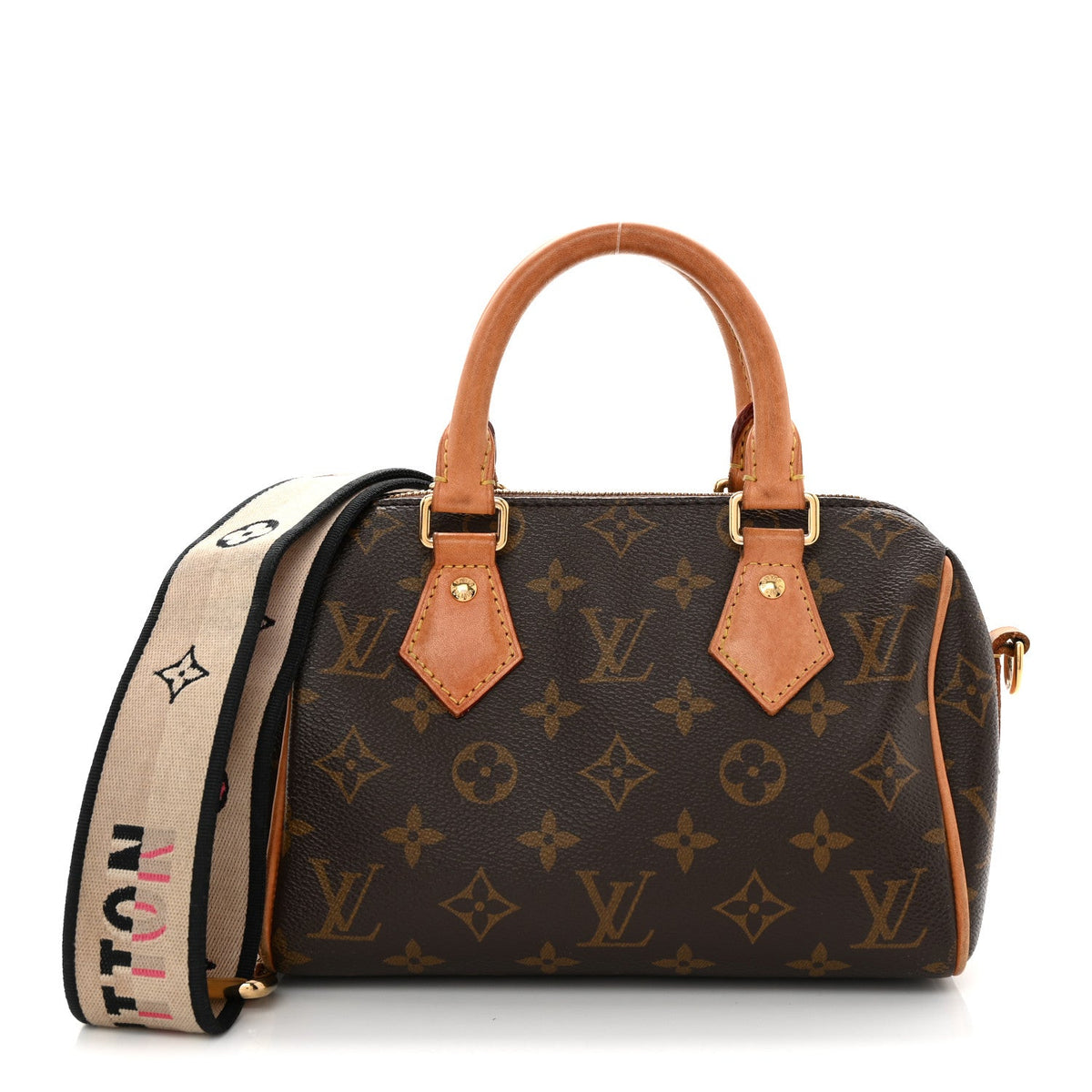 Monogram Speedy Bandouliere 20 Black