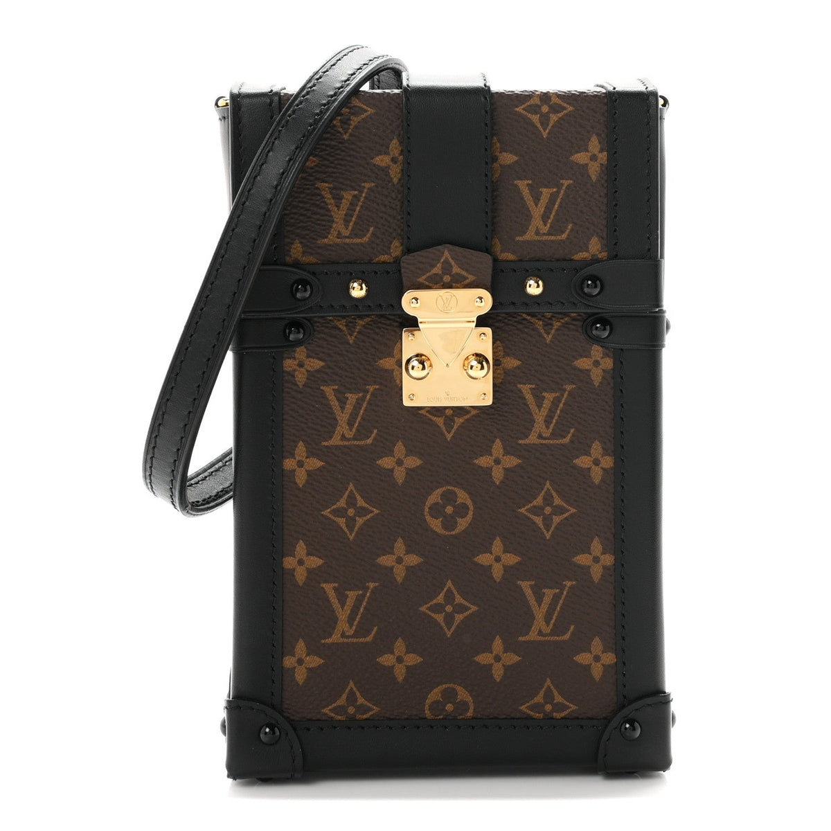 Monogram Pochette Trunk Verticale Black