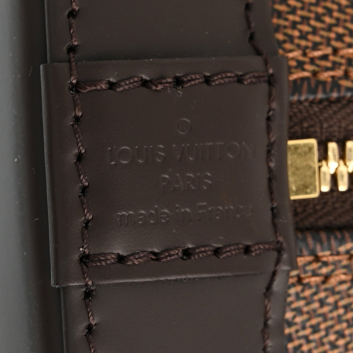 Damier Ebene Alma BB