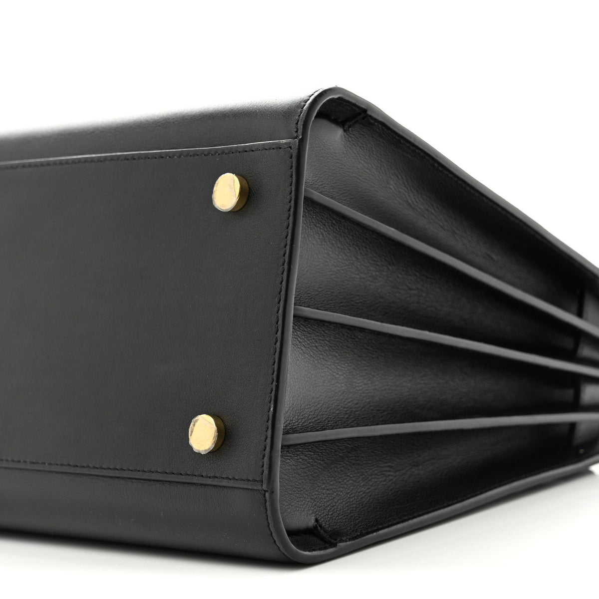 Smooth Calfskin Small Sac De Jour Black