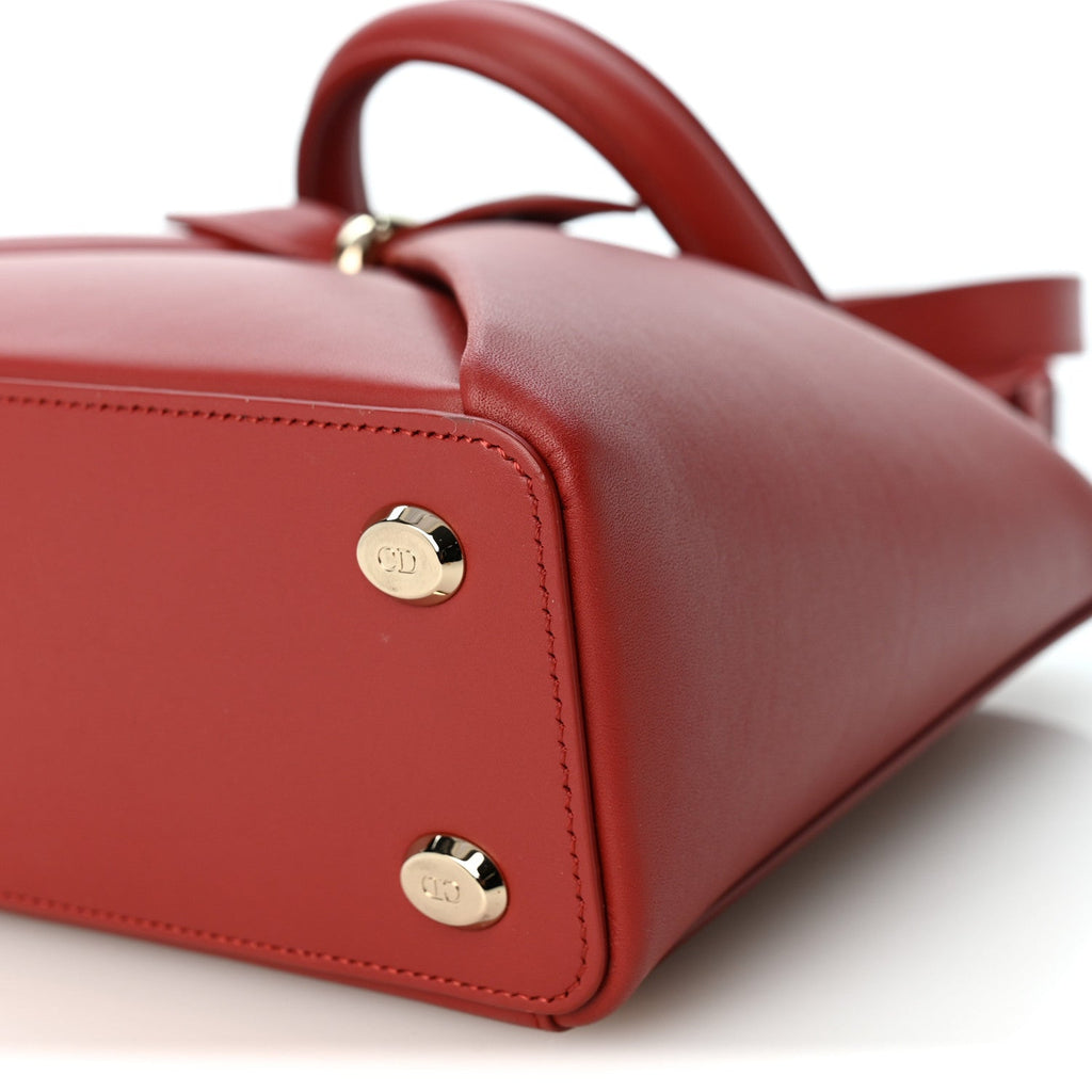 Shiny Smooth Calfskin Small Cigale Bag Garance