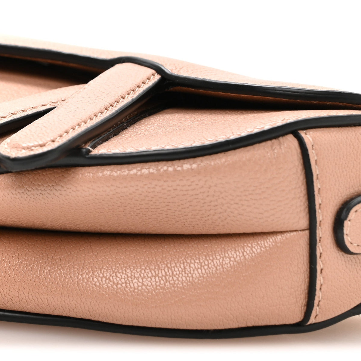 Goatskin Micro Saddle Bag Rose Des Vent