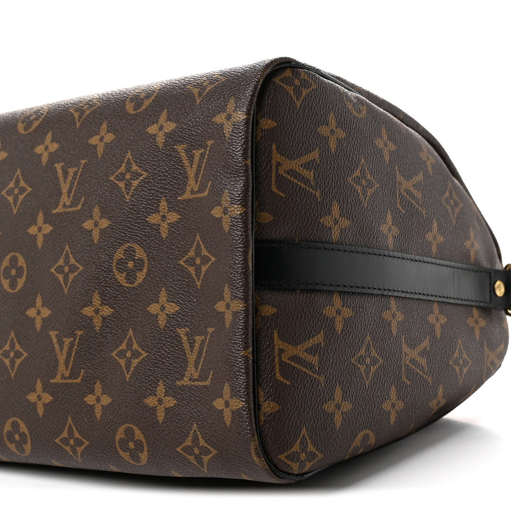 Monogram My World Tour Speedy Bandouliere 30 Black