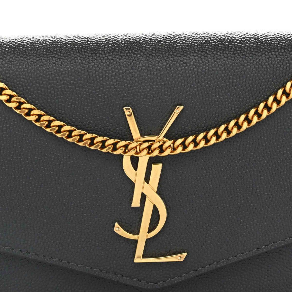 Grain De Poudre Uptown Chain Wallet Pebble