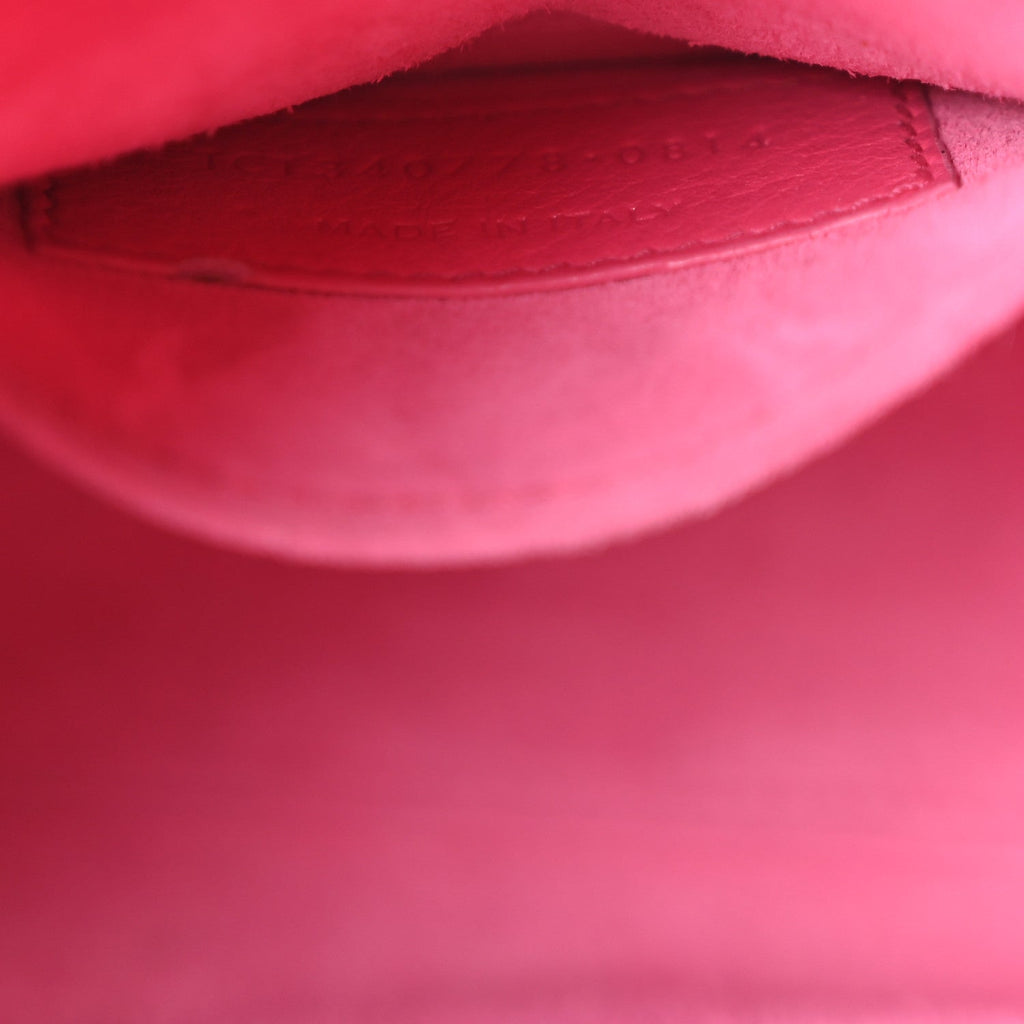 Calfskin Nano Sac De Jour Lipstick Fuchsia