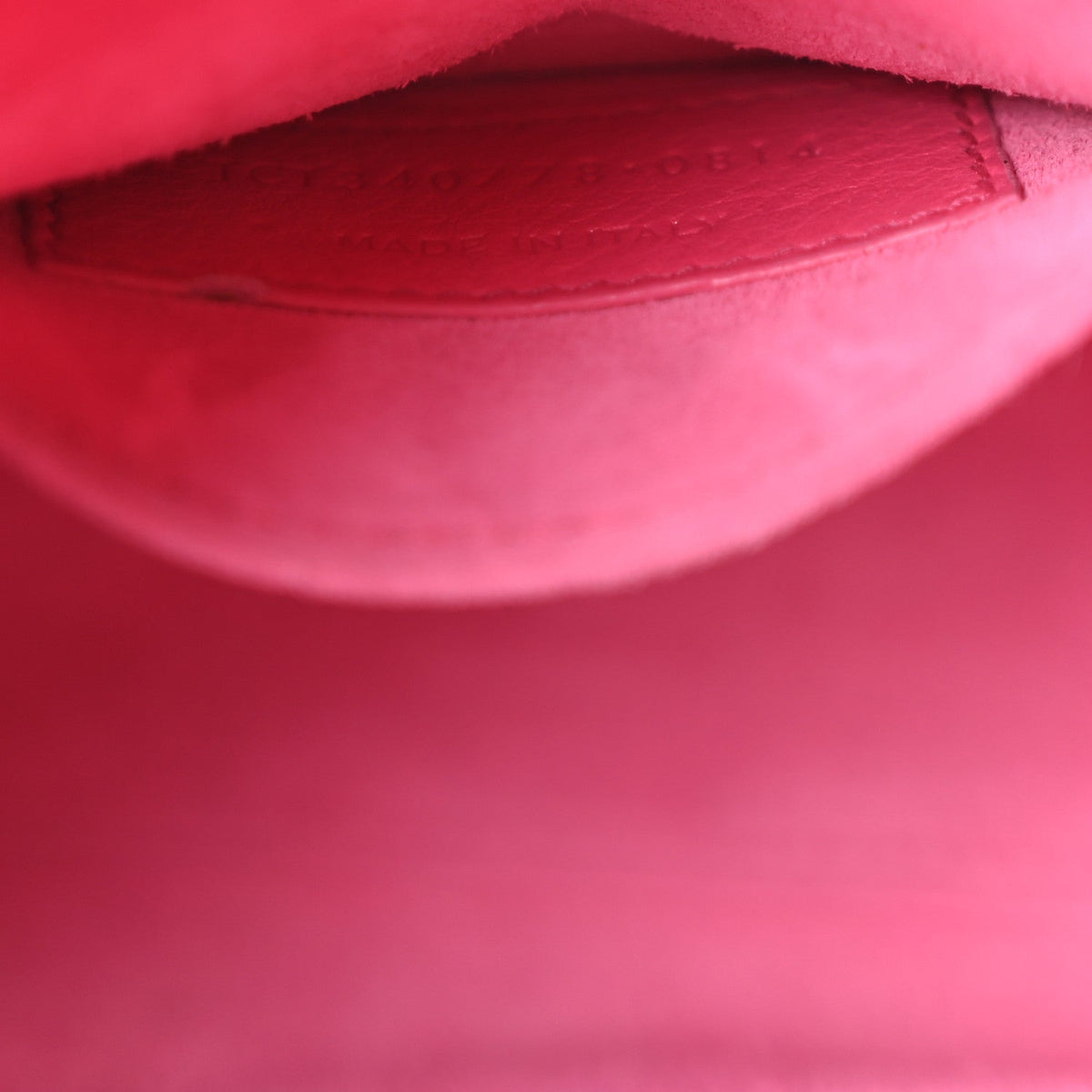 Calfskin Nano Sac De Jour Lipstick Fuchsia