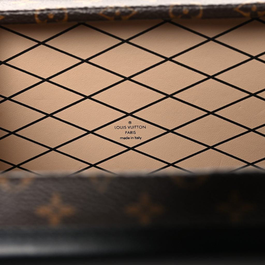 Monogram Petite Malle Black