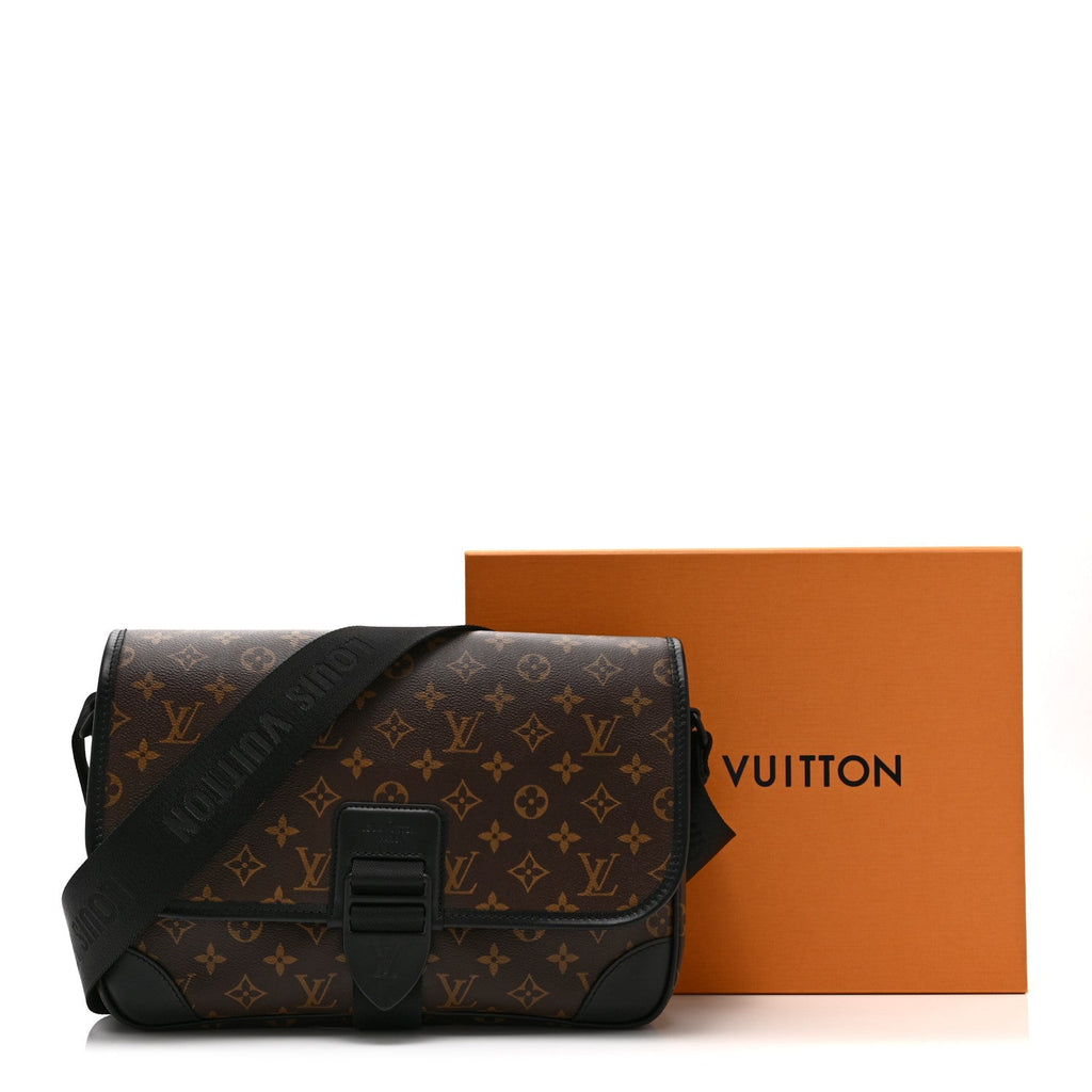 Monogram Macassar Archy Messenger MM