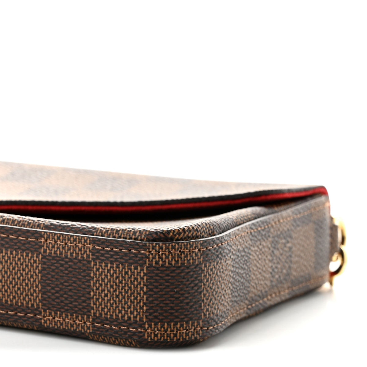 Damier Ebene Pochette Felicie Chain Wallet