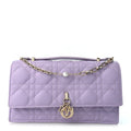 Lambskin Cannage Mini My Dior Bag Lilac
