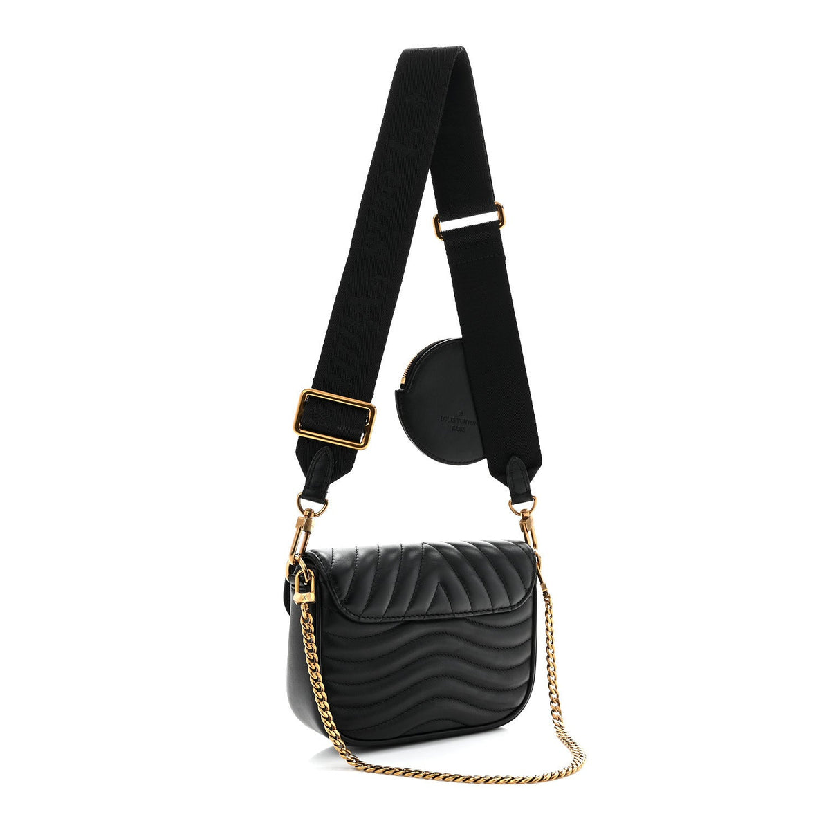 Calfskin New Wave Multi Pochette Black