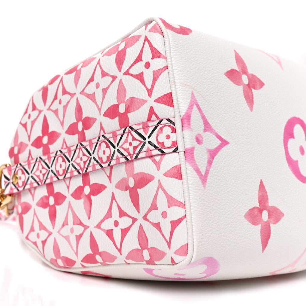 Monogram Giant By The Pool 2.0 Speedy Bandouliere 25 Rose