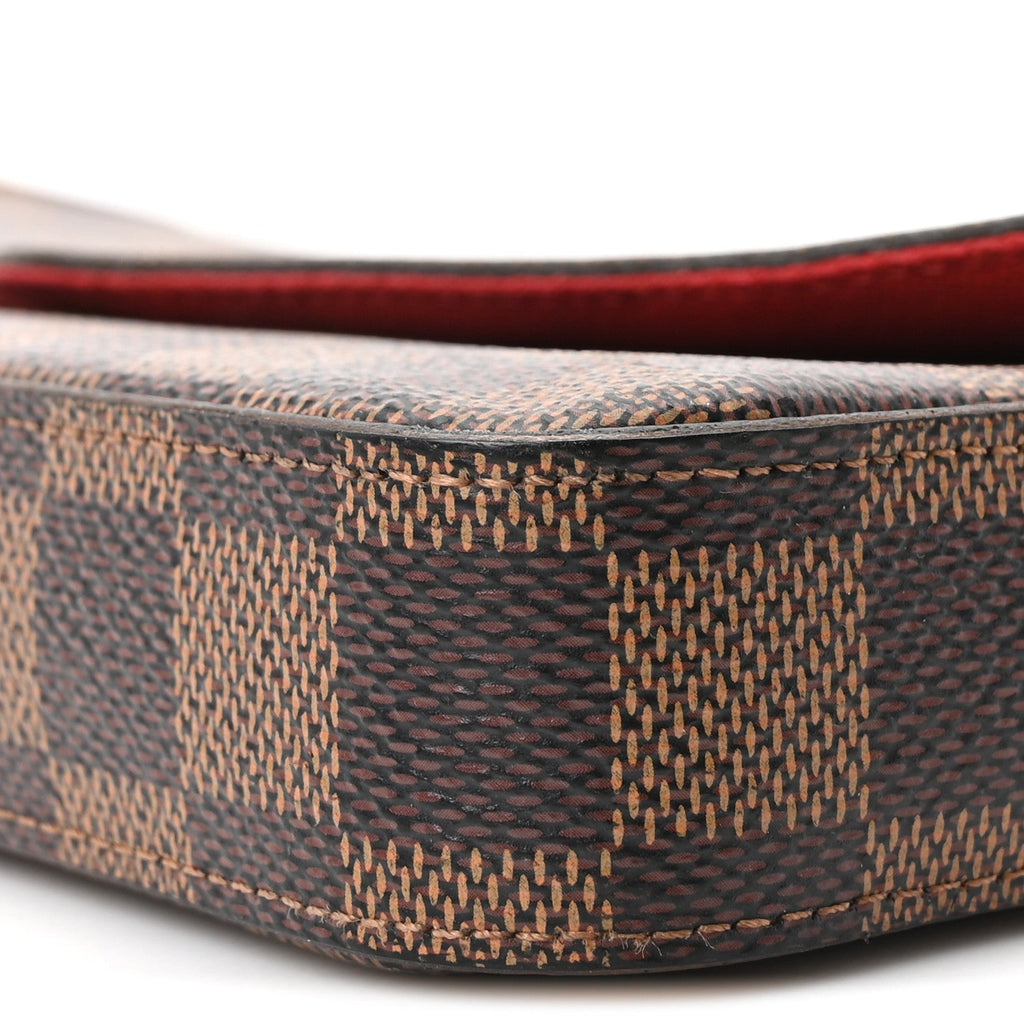 Damier Ebene Pochette Felicie Chain Wallet