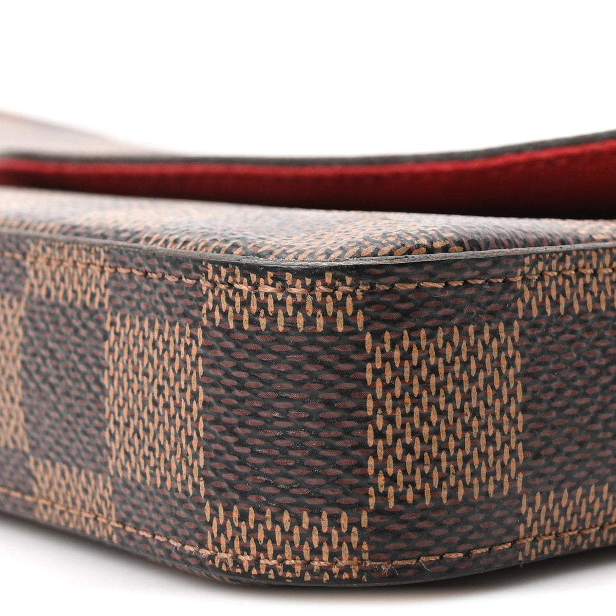 Damier Ebene Pochette Felicie Chain Wallet