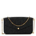 Empreinte Pochette Felicie Chain Wallet Black
