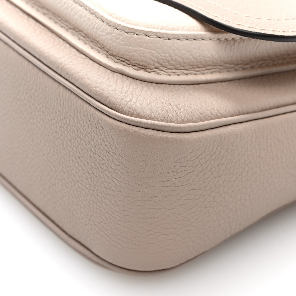 Grained Calfskin Lockme Tender Greige
