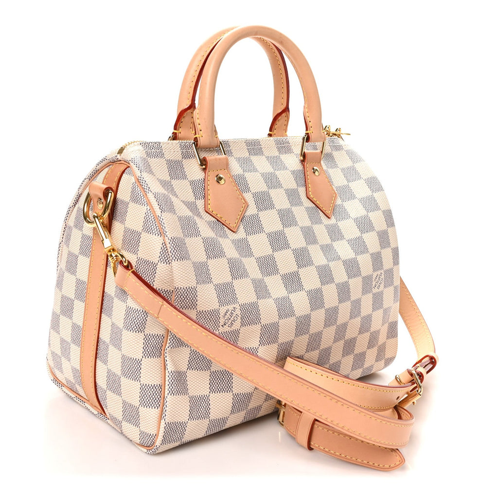 Damier Azur Speedy Bandouliere 25