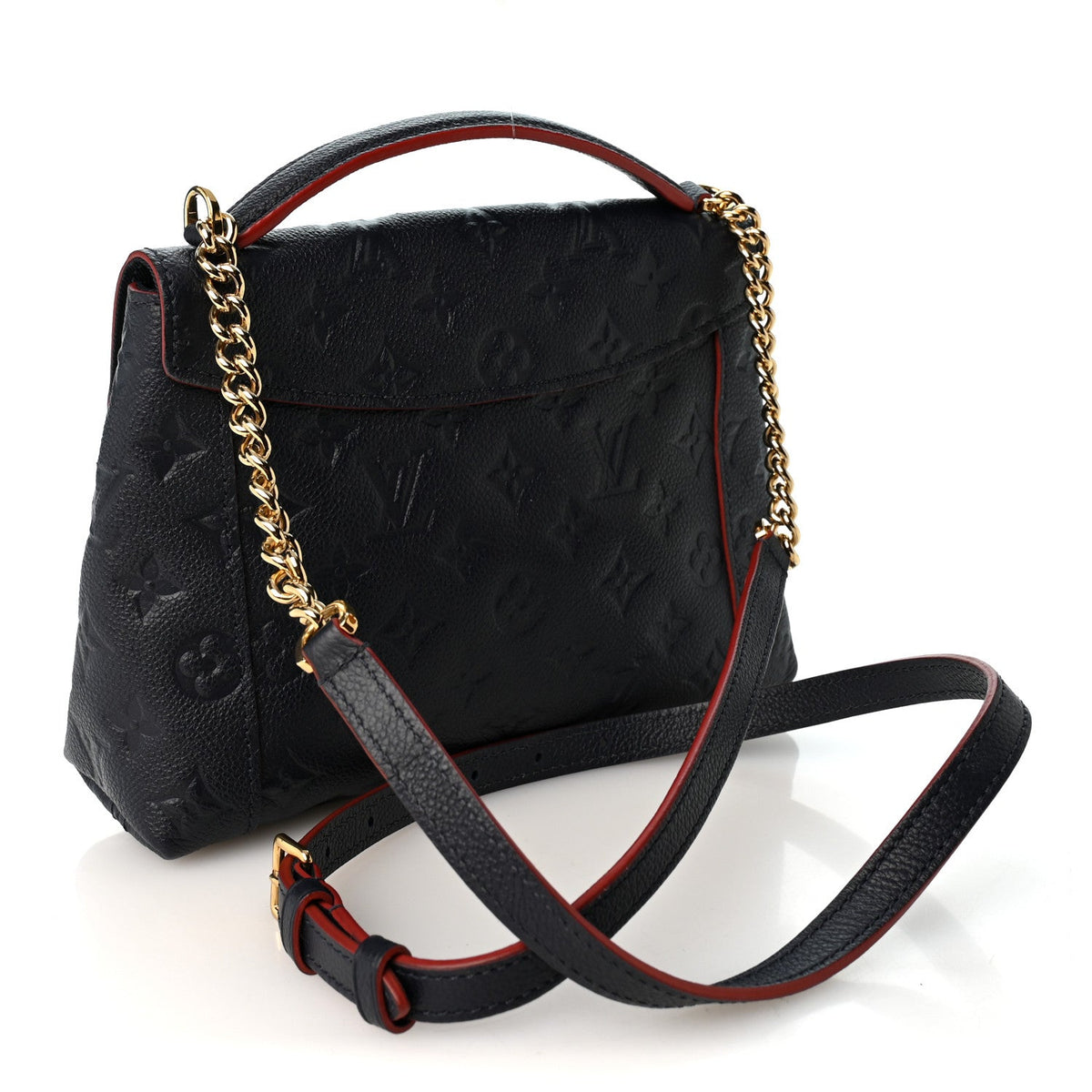 Empreinte Blanche BB Marine Rouge