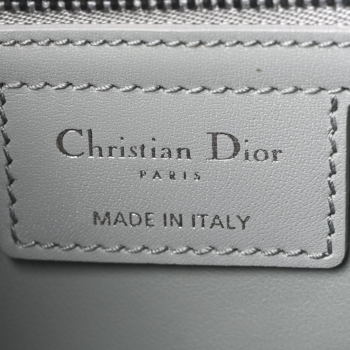 Calfskin Macrocannage Medium Caro Bag Iron Grey