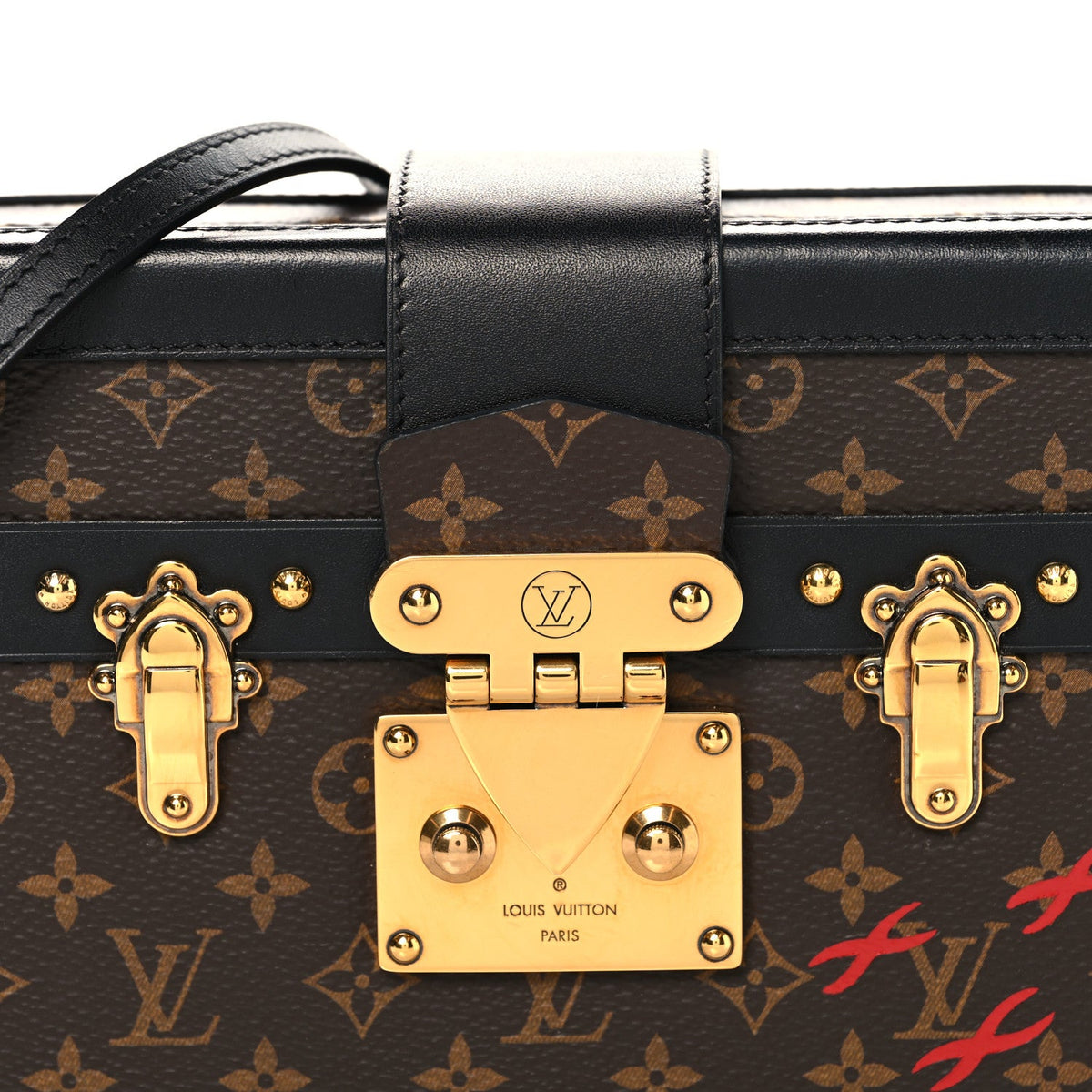 Monogram Petite Malle Black