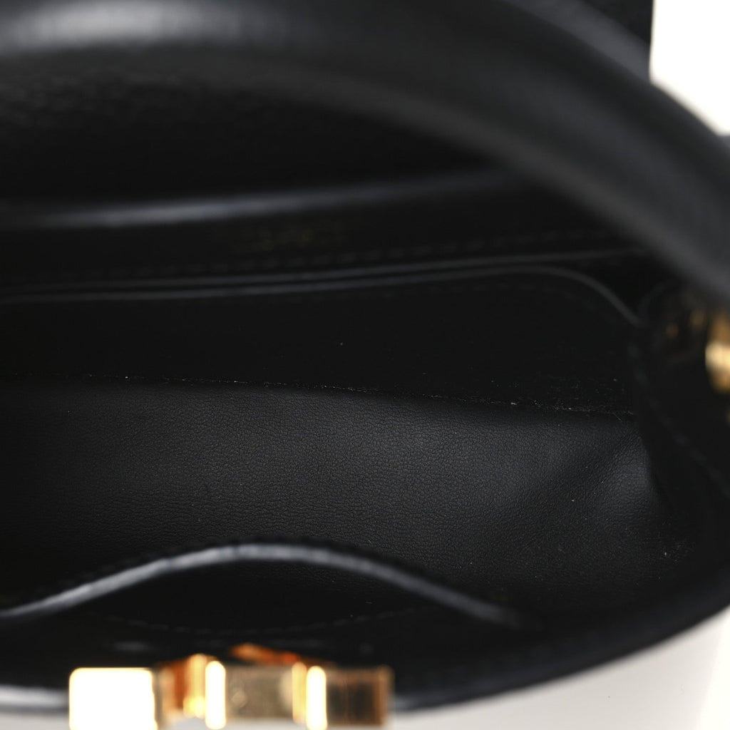 Taurillon Capucines Mini Black