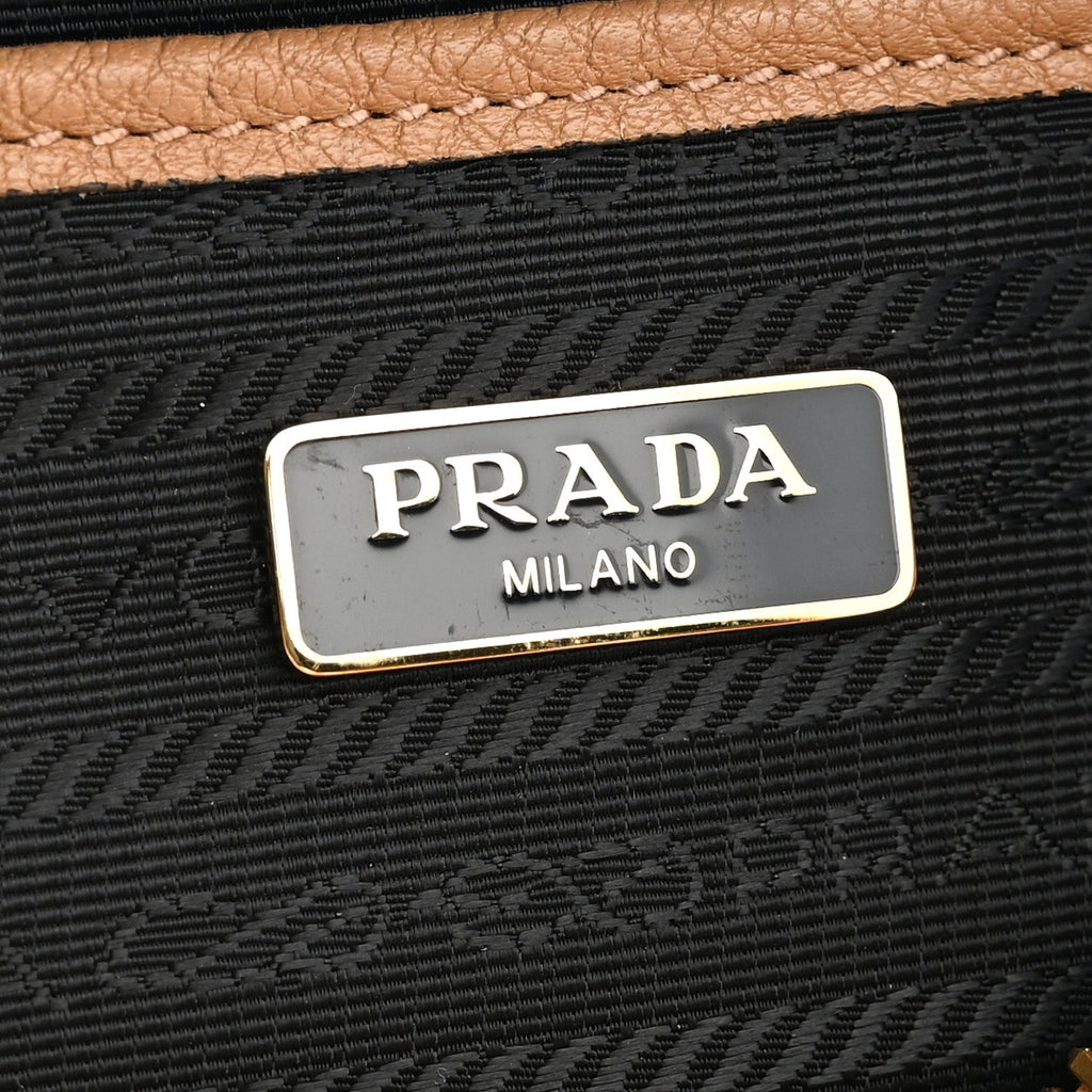 Vitello Phenix Camera Bag Caramel
