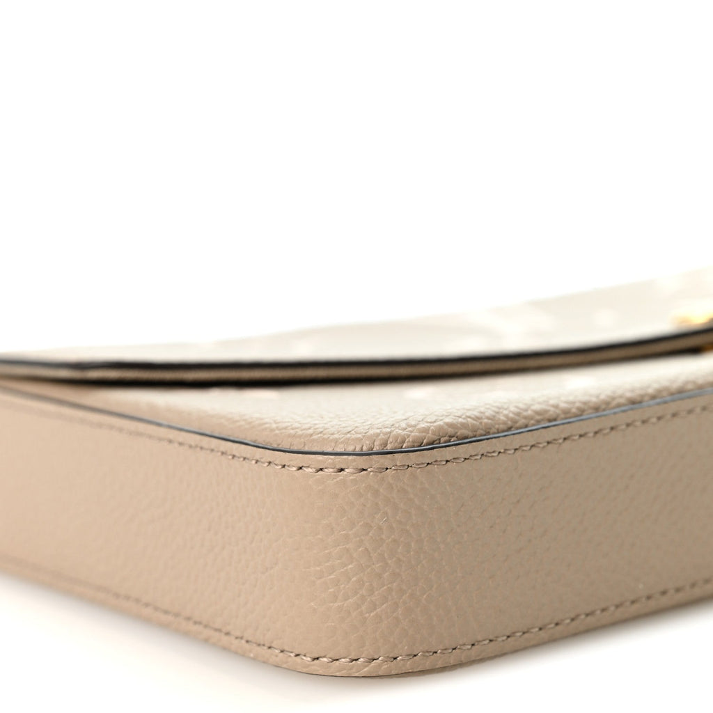 Empreinte Monogram Giant Felicie Pochette Tourterelle Creme