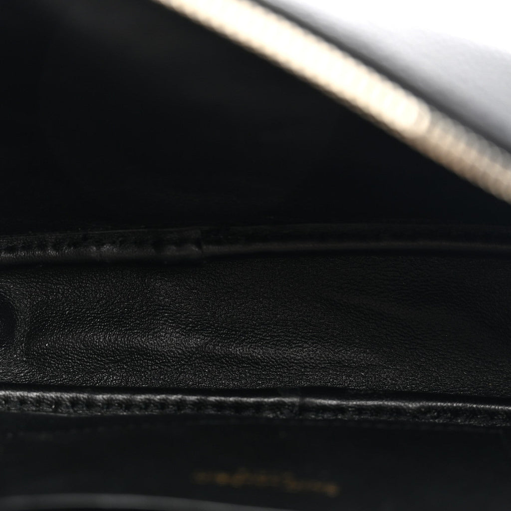 Grain De Poudre Matelasse Monogram Mini Lou Camera Bag Black